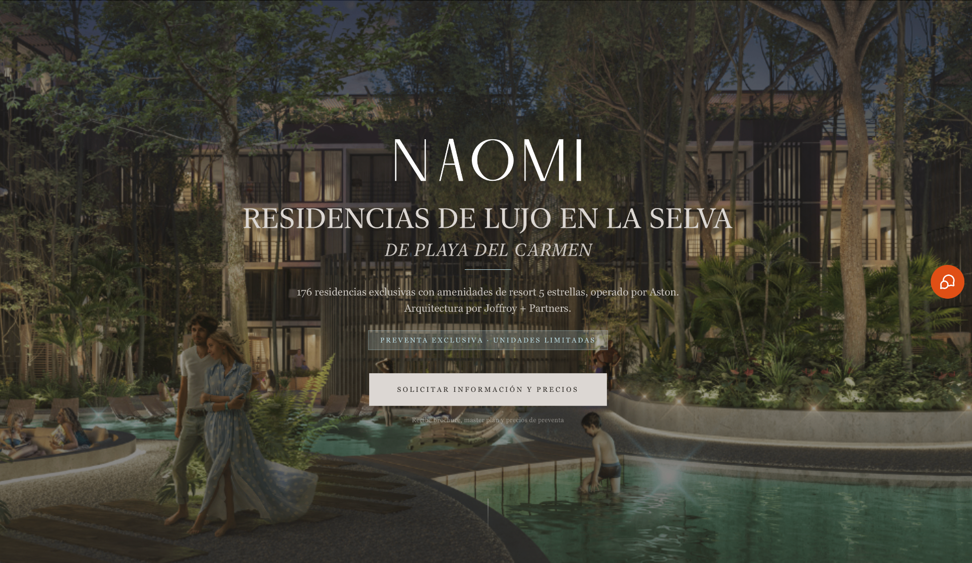 Naomi Residences website preview